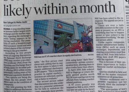 NSE IPO SOON